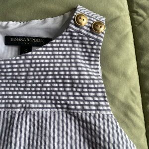 Banana Republic Seersucker Sheath Dress